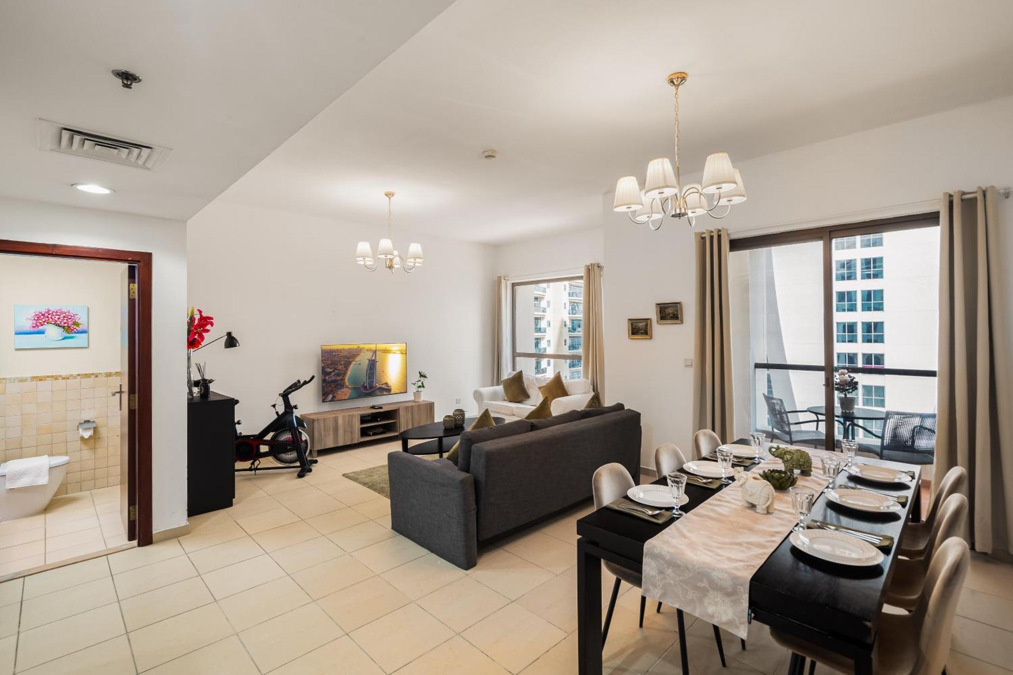 Beautiful 2Br & 4Br Apartments On Jbr Beach, Walking Distance To Bluewaters Island - By Sunkissed Holiday Homes Dubai Exterior photo